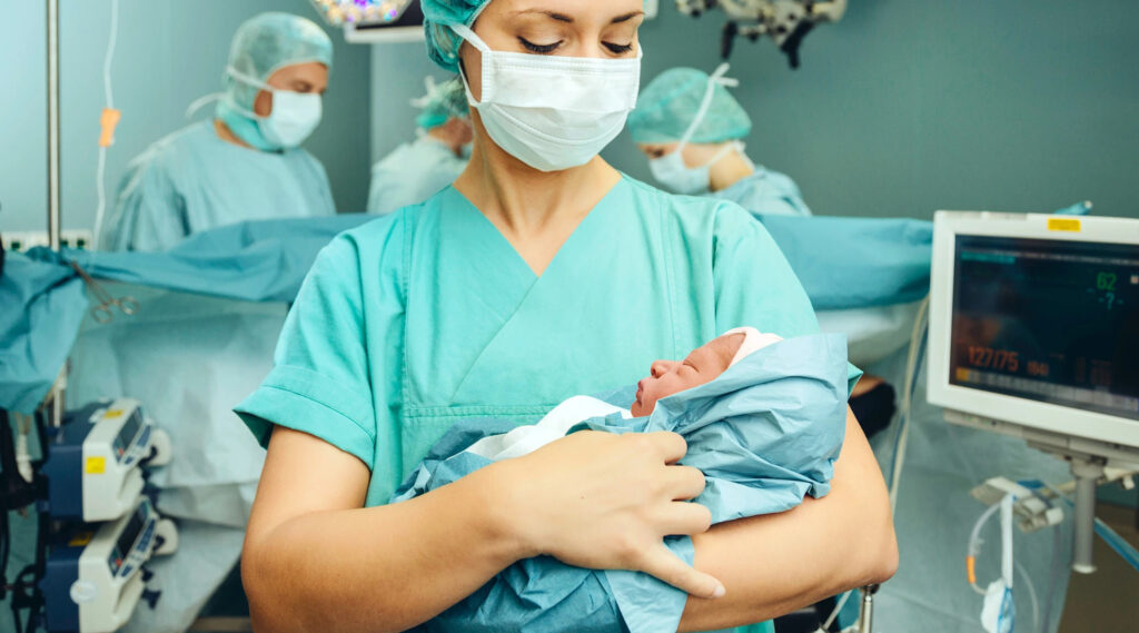 US Exceeds WHO's "Ideal" C-Section Rate, One in Three Births Now Surgical. Credit | Getty Images